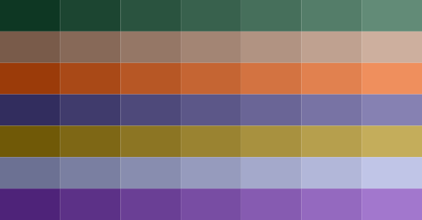 Auto-Generated Color Palatte v0